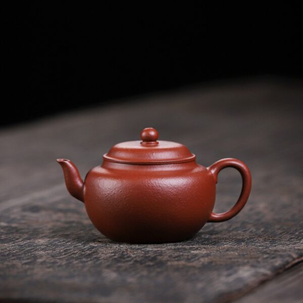 Moji Zhu Ni Orange Peel Purple Clay Teapot