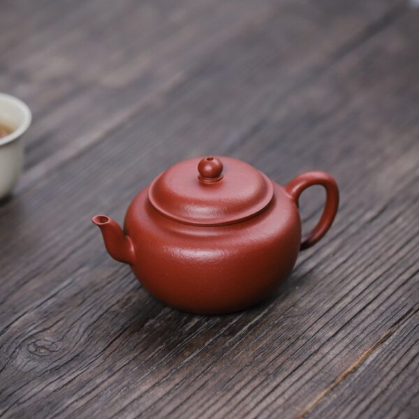 Moji Zhu Ni Orange Peel Purple Clay Teapot