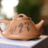 Vermilion Zisha Shipiao Teapot - 240ml Na Lan Poetry Engraved · Scholar's Stone Dipper · Limited Cinnabar Clay · Romantic Oolong Specialist