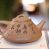 Vermilion Zisha Shipiao Teapot - 240ml Na Lan Poetry Engraved · Scholar's Stone Dipper · Limited Cinnabar Clay · Romantic Oolong Specialist